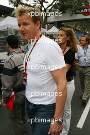 27.05.2007 Monte Carlo, Monaco,  Gordon Ramsay (GBR), Famous Chef - Formula 1 World Championship, Rd 5, Monaco Grand Prix, Sunday