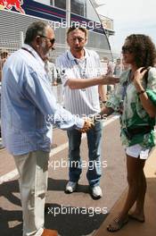 27.05.2007 Monte Carlo, Monaco,  Boris Becker (GER), Retired Tennis player and his girlfriend - Formula 1 World Championship, Rd 5, Monaco Grand Prix, Sunday