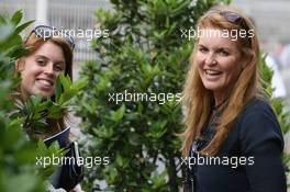 26.05.2007 Monte Carlo, Monaco,  Sarah Ferguson (GBR), and her daughter Princess Beatrice (GBR) of York - Formula 1 World Championship, Rd 5, Monaco Grand Prix, Saturday