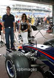 26.05.2007 Monte Carlo, Monaco,  Michelle Rodriguez (USA), Actress and Film star - Formula 1 World Championship, Rd 5, Monaco Grand Prix, Saturday