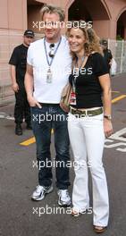 27.05.2007 Monte Carlo, Monaco,  Gordon Ramsay (GBR), Famous Chef with his wife Cayetana - Formula 1 World Championship, Rd 5, Monaco Grand Prix, Sunday