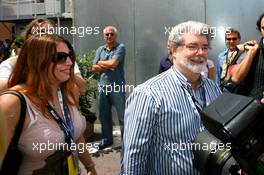 27.05.2007 Monte Carlo, Monaco,  George Lucas (USA), Director of the Star Wars films - Formula 1 World Championship, Rd 5, Monaco Grand Prix, Sunday