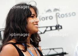 26.05.2007 Monte Carlo, Monaco,  Michelle Rodriguez (USA), Actress and Film star - Formula 1 World Championship, Rd 5, Monaco Grand Prix, Saturday