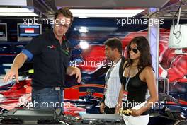 26.05.2007 Monte Carlo, Monaco,  Michelle Rodriguez (USA), Actress and Film star - Formula 1 World Championship, Rd 5, Monaco Grand Prix, Saturday