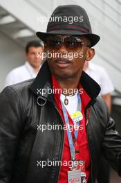 27.05.2007 Monte Carlo, Monaco,  Samuel Eto'o, Barcelona FC, Football Player - Formula 1 World Championship, Rd 5, Monaco Grand Prix, Sunday