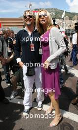 27.05.2007 Monte Carlo, Monaco,  Veronica Ferres (GER), Actress and Martin Krug - Formula 1 World Championship, Rd 5, Monaco Grand Prix, Sunday