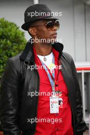 27.05.2007 Monte Carlo, Monaco,  Samuel Eto'o, Barcelona FC, Football Player - Formula 1 World Championship, Rd 5, Monaco Grand Prix, Sunday