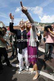 27.05.2007 Monte Carlo, Monaco,  Veronica Ferres (GER), Actress - Formula 1 World Championship, Rd 5, Monaco Grand Prix, Sunday