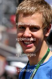 23.05.2007 Monte Carlo, Monaco,  Sebastian Vettel (GER), Test Driver, BMW Sauber F1 Team - Formula 1 World Championship, Rd 5, Monaco Grand Prix, Wednesday