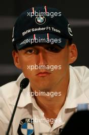 23.05.2007 Monte Carlo, Monaco,  Robert Kubica (POL),  BMW Sauber F1 Team - Formula 1 World Championship, Rd 5, Monaco Grand Prix, Wednesday