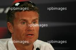 23.05.2007 Monte Carlo, Monaco,  David Coulthard (GBR), Red Bull Racing - Formula 1 World Championship, Rd 5, Monaco Grand Prix, Wednesday Press Conference