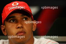 23.05.2007 Monte Carlo, Monaco,  Lewis Hamilton (GBR), McLaren Mercedes - Formula 1 World Championship, Rd 5, Monaco Grand Prix, Wednesday Press Conference