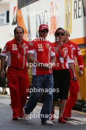 23.05.2007 Monte Carlo, Monaco,  Felipe Massa (BRA), Scuderia Ferrari - Formula 1 World Championship, Rd 5, Monaco Grand Prix, Wednesday