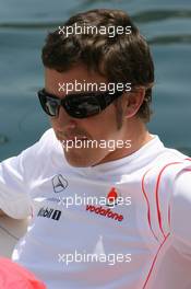 23.05.2007 Monte Carlo, Monaco,  Fernando Alonso (ESP), McLaren Mercedes - Formula 1 World Championship, Rd 5, Monaco Grand Prix, Wednesday