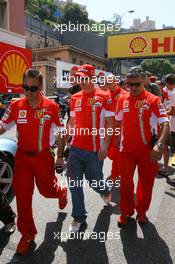 23.05.2007 Monte Carlo, Monaco,  Kimi Raikkonen (FIN), Räikkönen, Scuderia Ferrari - Formula 1 World Championship, Rd 5, Monaco Grand Prix, Wednesday