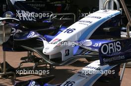 23.05.2007 Monte Carlo, Monaco,  Williams F1 Team, front wing - Formula 1 World Championship, Rd 5, Monaco Grand Prix, Wednesday