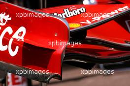 23.05.2007 Monte Carlo, Monaco,  Scuderia Ferrari, front wing detail - Formula 1 World Championship, Rd 5, Monaco Grand Prix, Wednesday