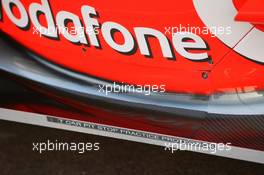 23.05.2007 Monte Carlo, Monaco,  McLaren Mercedes, detail - Formula 1 World Championship, Rd 5, Monaco Grand Prix, Wednesday