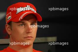 23.05.2007 Monte Carlo, Monaco,  Kimi Raikkonen (FIN), Räikkönen, Scuderia Ferrari - Formula 1 World Championship, Rd 5, Monaco Grand Prix, Wednesday