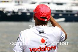 23.05.2007 Monte Carlo, Monaco,  Lewis Hamilton (GBR), McLaren Mercedes - Formula 1 World Championship, Rd 5, Monaco Grand Prix, Wednesday