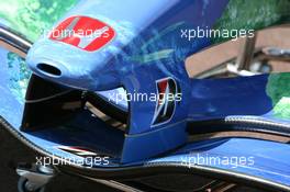 23.05.2007 Monte Carlo, Monaco,  Honda Racing F1 Team, front wing - Formula 1 World Championship, Rd 5, Monaco Grand Prix, Wednesday