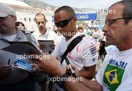 23.05.2007 Monte Carlo, Monaco,  Lewis Hamilton (GBR), McLaren Mercedes - Formula 1 World Championship, Rd 5, Monaco Grand Prix, Wednesday