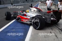 28.08.2007 Monza, Italy,  Lewis Hamilton (GBR), McLaren Mercedes, MP4-22 - F1 Testing