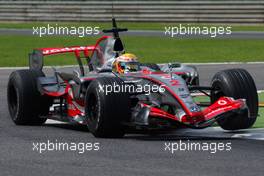 28.08.2007 Monza, Italy,  Lewis Hamilton (GBR), McLaren Mercedes, MP4-22 - F1 Testing