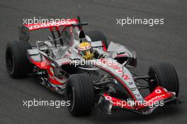 28.08.2007 Monza, Italy,  Lewis Hamilton (GBR), McLaren Mercedes, MP4-22 - F1 Testing