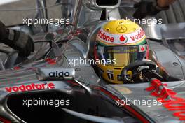 28.08.2007 Monza, Italy,  Lewis Hamilton (GBR), McLaren Mercedes, MP4-22 - F1 Testing