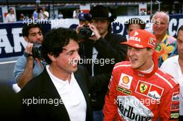 10.11.2007 Michael Schumacher and Sylvestere Stallone - Michael Schumacher Story