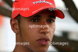 06.04.2007 Kuala Lumpur, Malaysia,  Lewis Hamilton (GBR), McLaren Mercedes - Formula 1 World Championship, Rd 2, Malaysian Grand Prix, Friday