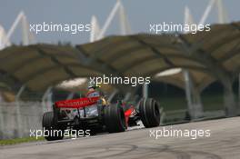 06.04.2007 Kuala Lumpur, Malaysia,  Lewis Hamilton (GBR), McLaren Mercedes, MP4-22 - Formula 1 World Championship, Rd 2, Malaysian Grand Prix, Friday Practice