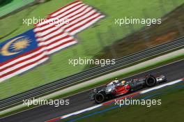 06.04.2007 Kuala Lumpur, Malaysia,  Lewis Hamilton (GBR), McLaren Mercedes, MP4-22 - Formula 1 World Championship, Rd 2, Malaysian Grand Prix, Friday Practice