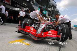 06.04.2007 Kuala Lumpur, Malaysia,  Lewis Hamilton (GBR), McLaren Mercedes, MP4-22 - Formula 1 World Championship, Rd 2, Malaysian Grand Prix, Friday Practice