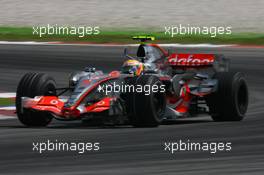 08.04.2007 Kuala Lumpur, Malaysia,  Lewis Hamilton (GBR), McLaren Mercedes, MP4-22 - Formula 1 World Championship, Rd 2, Malaysian Grand Prix, Sunday Race