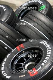 07.04.2007 Kuala Lumpur, Malaysia,  Bridgestone tires - Formula 1 World Championship, Rd 2, Malaysian Grand Prix, Saturday
