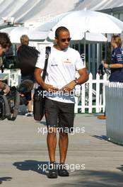 07.04.2007 Kuala Lumpur, Malaysia,  Lewis Hamilton (GBR), McLaren Mercedes - Formula 1 World Championship, Rd 2, Malaysian Grand Prix, Saturday