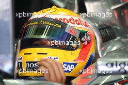 07.04.2007 Kuala Lumpur, Malaysia,  Lewis Hamilton (GBR), McLaren Mercedes - Formula 1 World Championship, Rd 2, Malaysian Grand Prix, Saturday Practice