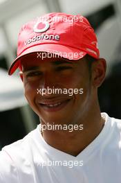 05.04.2007 Kuala Lumpur, Malaysia,  Lewis Hamilton (GBR), McLaren Mercedes - Formula 1 World Championship, Rd 2, Malaysian Grand Prix, Thursday