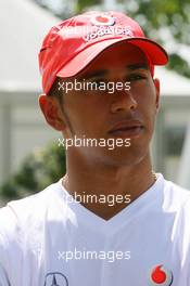 05.04.2007 Kuala Lumpur, Malaysia,  Lewis Hamilton (GBR), McLaren Mercedes - Formula 1 World Championship, Rd 2, Malaysian Grand Prix, Thursday