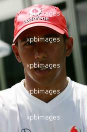 05.04.2007 Kuala Lumpur, Malaysia,  Lewis Hamilton (GBR), McLaren Mercedes - Formula 1 World Championship, Rd 2, Malaysian Grand Prix, Thursday