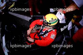 10.11.2007 1988 GP F1 Budapest, Ayrton Senna (bra) McLaren Honda MP4/4 - Ayrton Senna Story