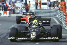 10.11.2007 1985 GP F1 Monte Carlo, Ayrton Senna (BRA), Lotus 97T - Ayrton Senna Story