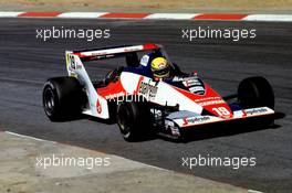 10.11.2007 Toleman TG184 Hart, 1984 - Ayrton Senna Story