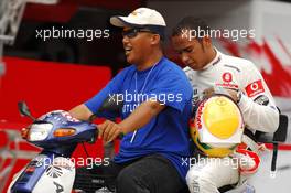 28.03.2007 Sepang, Malaysia,  Lewis Hamilton (GBR), McLaren Mercedes - Formula 1 Testing at Sepang Circuit