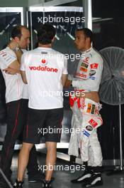 28.03.2007 Sepang, Malaysia,  Lewis Hamilton (GBR), McLaren Mercedes - Formula 1 Testing at Sepang Circuit