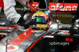 06.03.2007, Silverstone, England,  Lewis Hamilton (GBR), McLaren Mercedes, MP4-22 - Formula 1 Testing