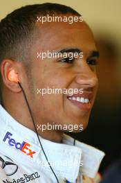 06.03.2007, Silverstone, England,  Lewis Hamilton (GBR), McLaren Mercedes - Formula 1 Testing