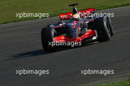 06.03.2007, Silverstone, England,  Lewis Hamilton (GBR), McLaren Mercedes, MP4-22 - Formula 1 Testing